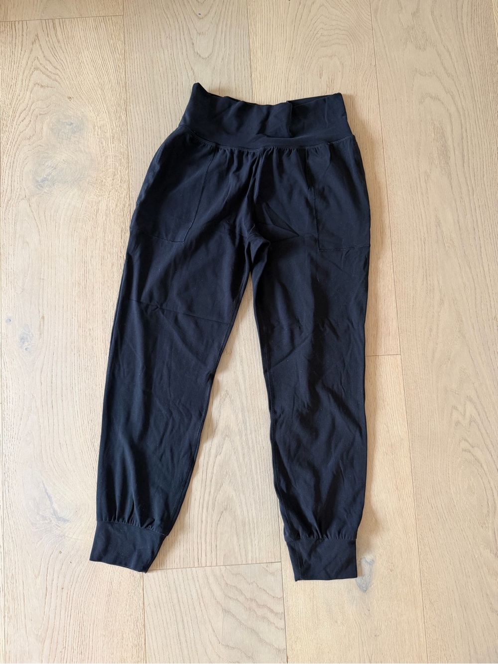 Athleta Black High-Waist Jogger Pants